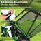 Manganese Steel Push Lawn Mower with Adjustable Height and Rear Bag